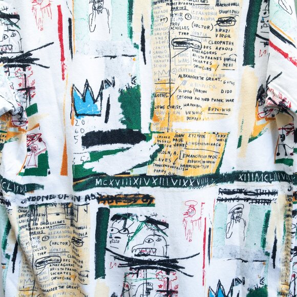 Uniqlo Jean Michael Basquiat Printed Art Short Sleeves Tee - Picture 7 of 7